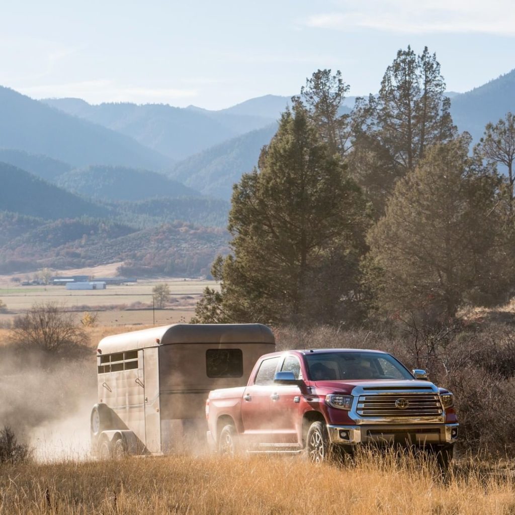 With available 381 hp and 401 lb.-ft. of torque, #Tundra is ready to haul anythi...