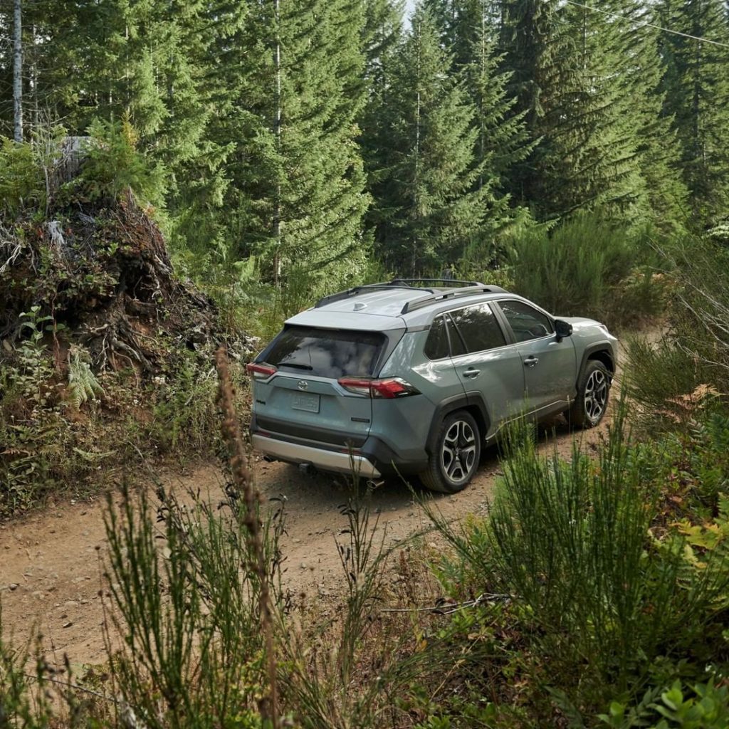 Getting off the grid has never been more fun. #RAV4 #LetsGoPlaces...