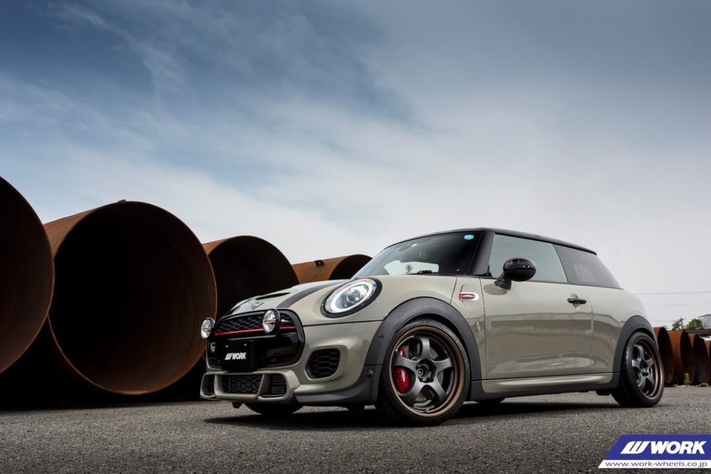 @craftsman93 Mini JCW on WORK Meister S1R #artofwheel #meister #s1r...