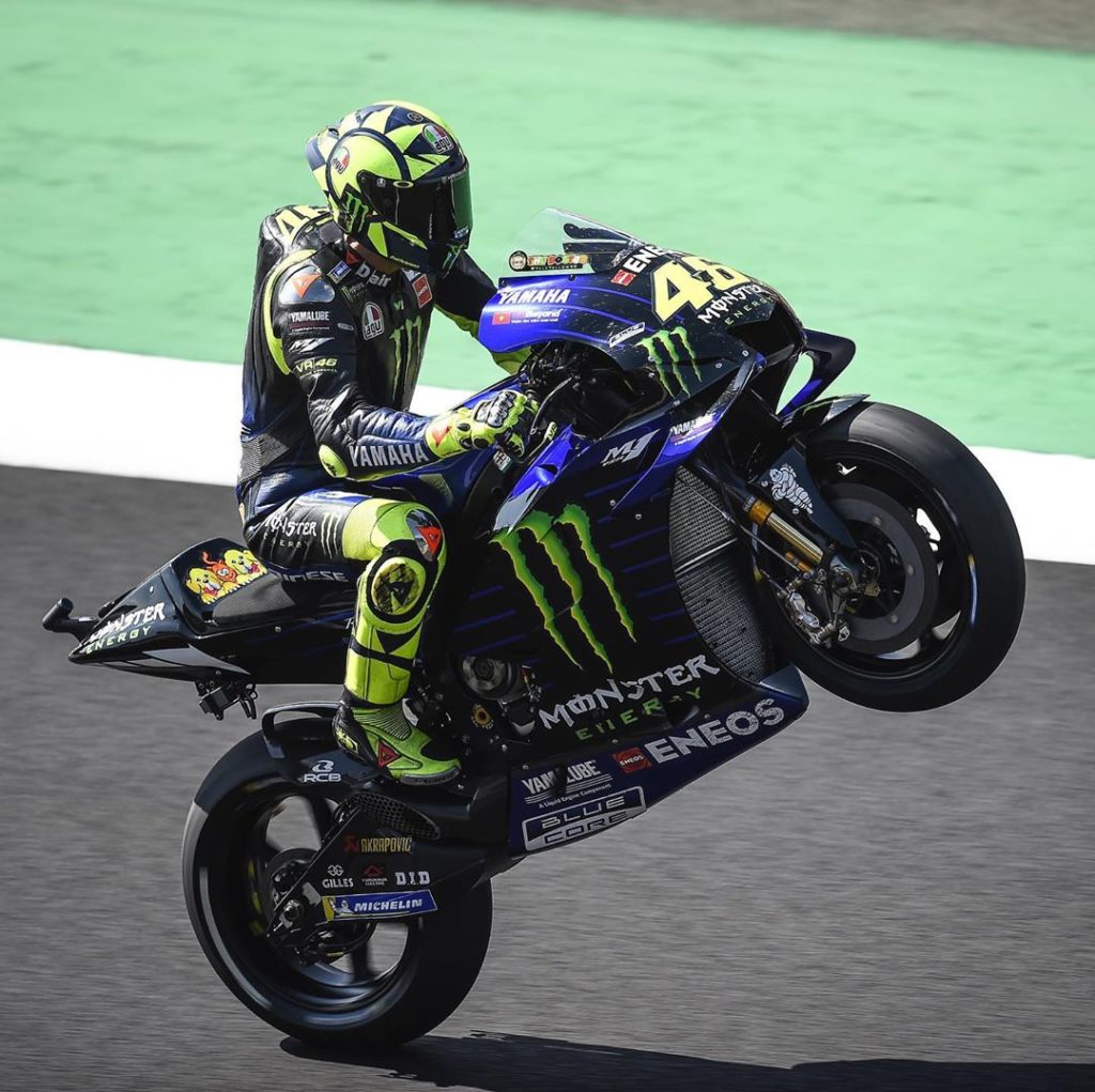 @valeyellow46 : "It’s a good start, it’s a good Friday, because in both sessions...
