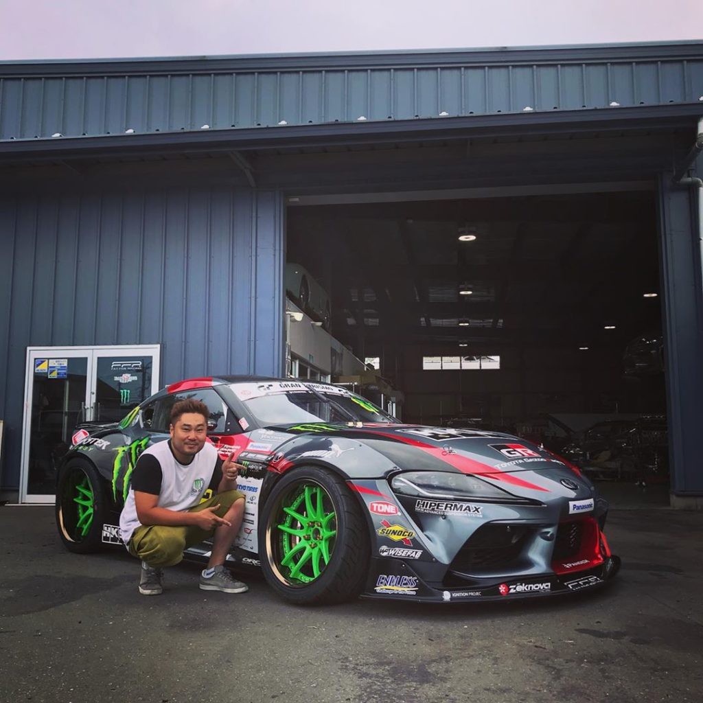 Really happy and proud to support @daigosaito87 ! His new Toyota Supra 90 rocks ...