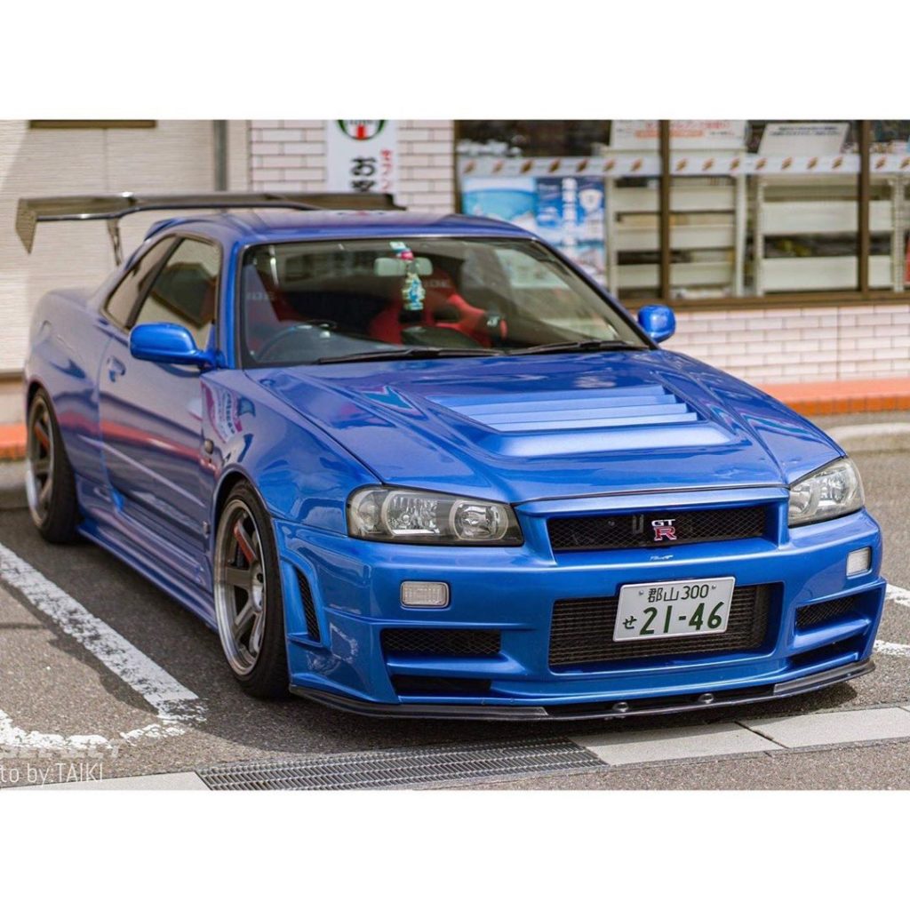 Beautiful looking R34!  Photo  @nissan .
.
.
.
Follow the Crew:  @Nissan_GTR_Lov...