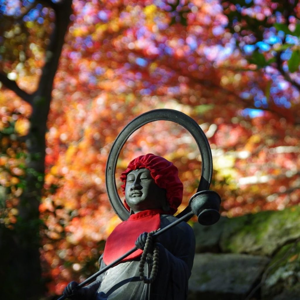Take a quiet zen moment for yourself in beautiful Yamadera Temple.  Follow @visi...