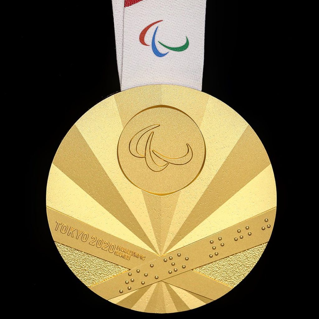 For the first time in @Paralympics history, a series of circular indentations wi...