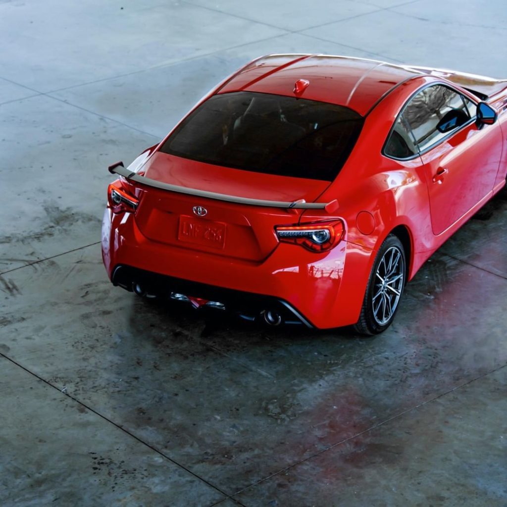 A powerful stance for a powerful drive! #Toyota86 #LetsGoPlaces...