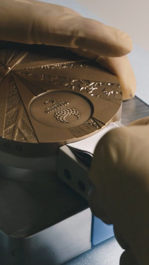 Here is the behind the scenes of how our beautiful and sustainable #Tokyo2020 Pa...