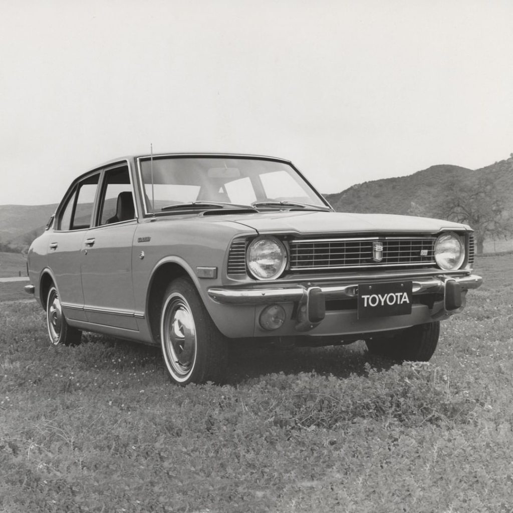 Just like the good ol' days! #TBT #Corolla #1973 #LetsGoPlaces...