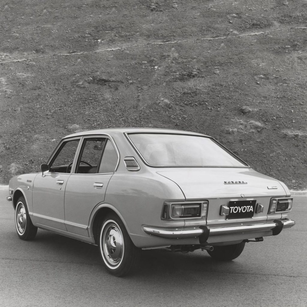 Impressive from every angle. 1973 #TBT #Corolla #LetsGoPlaces...