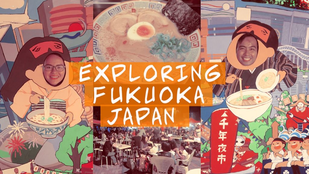 Walking around Fukuoka | Travel Vloggers | Japan