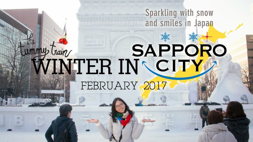 Sapporo Winter 2017 TRAVEL VLOG | Sapporo Snow Festival | The Tummy Train