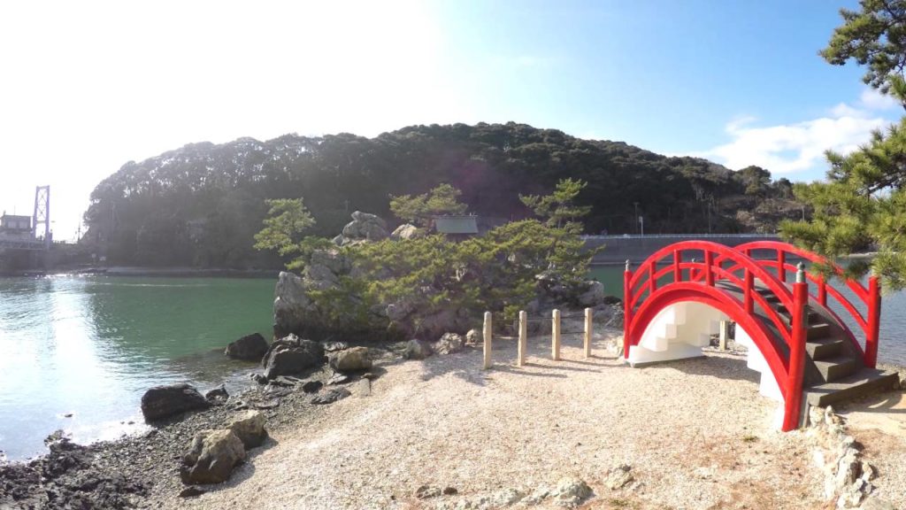 Inohanako Shrine in Hamamatsu – A Drone's View Inohanako Shrine in Hamamatsu - A Drone's View