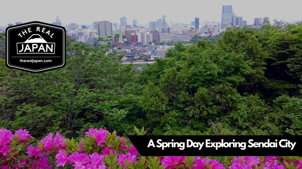 A Spring Day Exploring Sendai City, Miyagi Prefecture | The Real Japan | HD