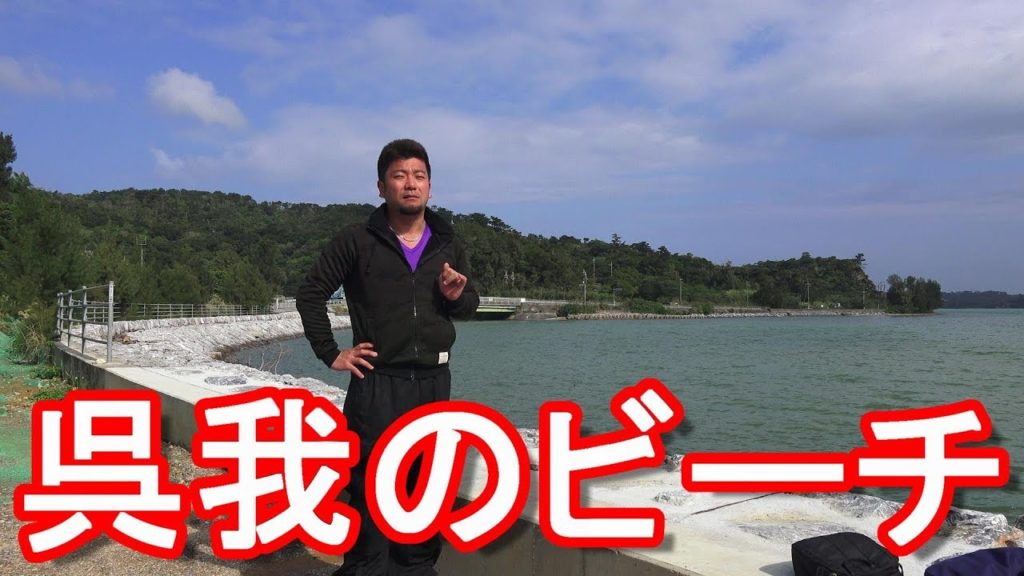 沖縄県名護市・呉我のビーチ！Goga-beach in Nago city in Okinawa,Japan