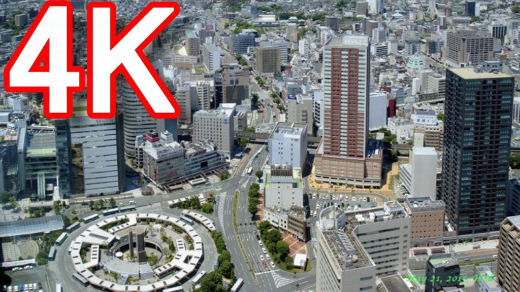 【４K動画撮影】静岡県浜松市・市街地！Hamamatsu-city in Japan！Panasonic-4K-HC-WX970M！ジャーナリスト大川原　明！現地撮影