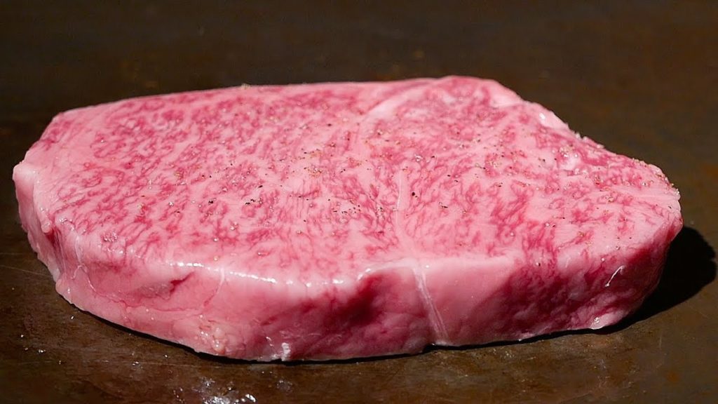 $250 KOBE BEEF STEAK Teppanyaki & Sushi In Japan