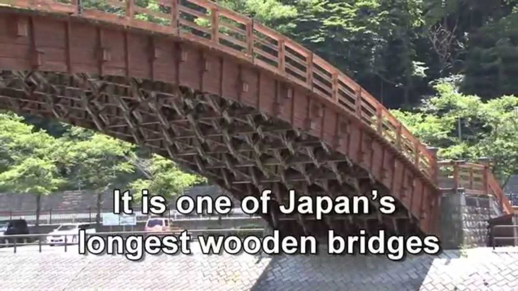 Japan Travel: Kiso Ohashi bridge historic Narai town, Nagano, Japan