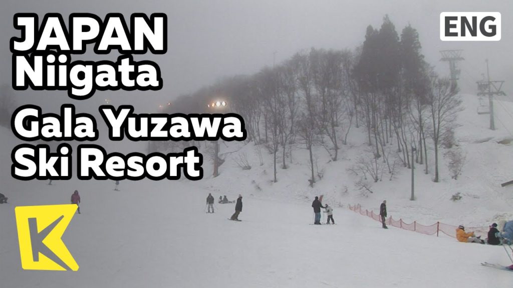 【K】Japan Travel-Niigata[일본 여행-니가타]갈라 유자와 스키장의 설원/Gala Yuzawa Ski Resort