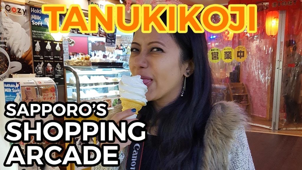 TANUKIKOJI - Sapporo's 1-km Long Shopping Street