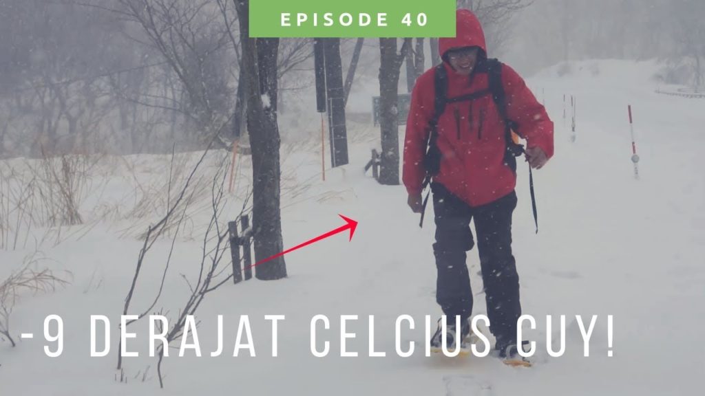 Trekking, Menembus Badai Salju! [ Travel Vlog Jepang - Okayama - Hiruzen]