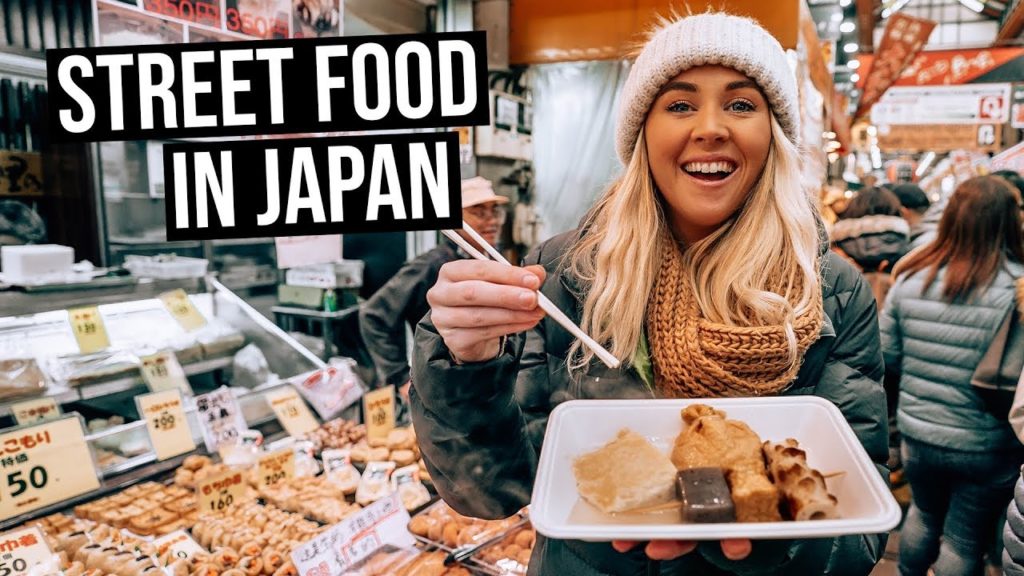 We Tried Japanese Street Food in Osaka, Japan