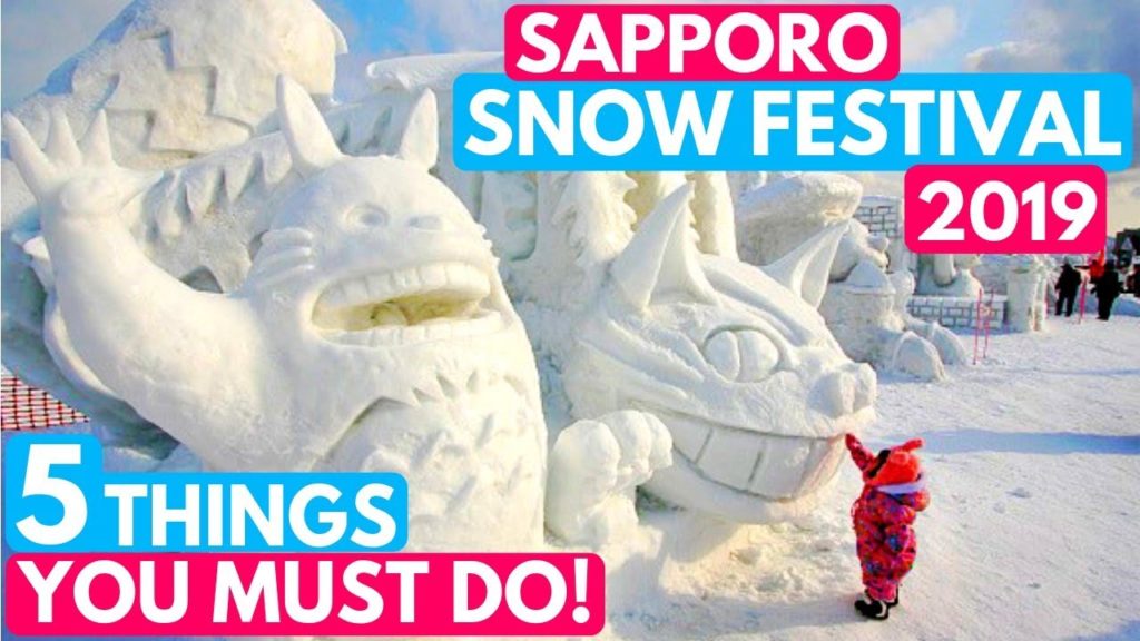 Sapporo Snow Festival 2019 - 5 Things You Must See! 札幌雪祭り
