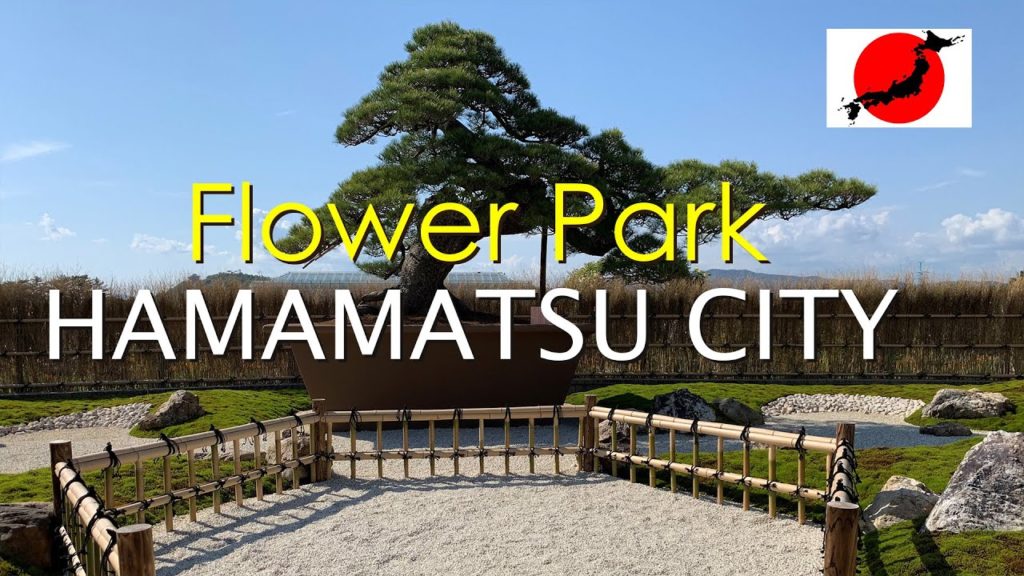 [4K] Hamamatsu Flower Park with GIANT bonsai Display | 巨大盆栽ディスプレイのある浜松フラワーパーク