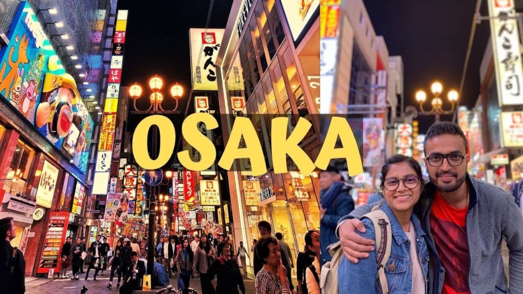 4 Places You must Visit in Osaka, Japan Travel Video