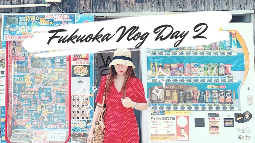 FUKUOKA Travel Vlog | Day 2: Hakata, Tenjin, Mỳ Ichinran và Momochi Seaside Park