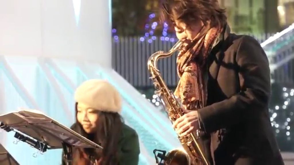 일본 후쿠오카 여행:Japan Fukuoka Travel- Jr Hakata city Music Performance 1