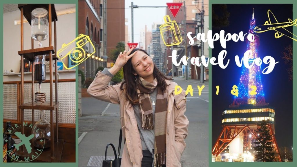 Sapporo Travel Vlog Day 1 & 2 | #JapanExchangeStudent | May 2018 | Adora