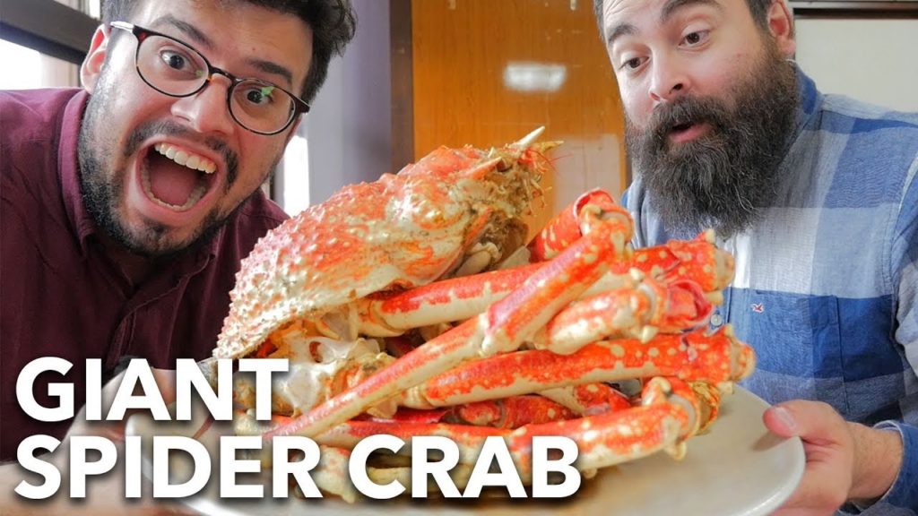 Eating a HUGE 2-Meter SPIDER CRAB in JAPAN! | Heda, Shizuoka Prefecture Eating a HUGE 2-Meter SPIDER CRAB in JAPAN! | Heda, Shizuoka Prefecture