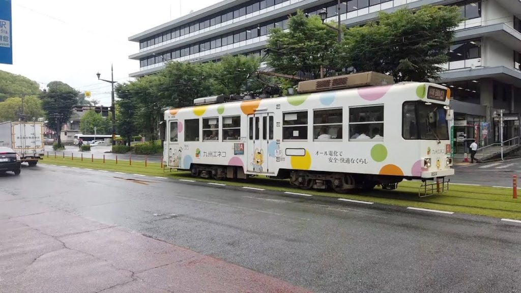 Kumamoto, Japan - Kumamoto City Tram (2019)