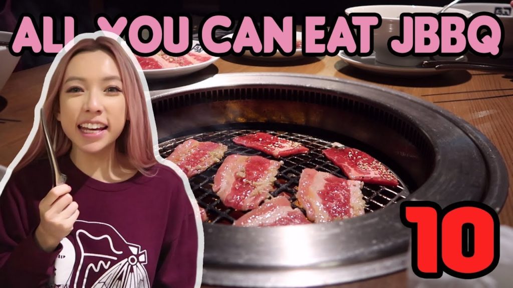 How much Japanese BBQ can she eat!? | YOKOHAMA