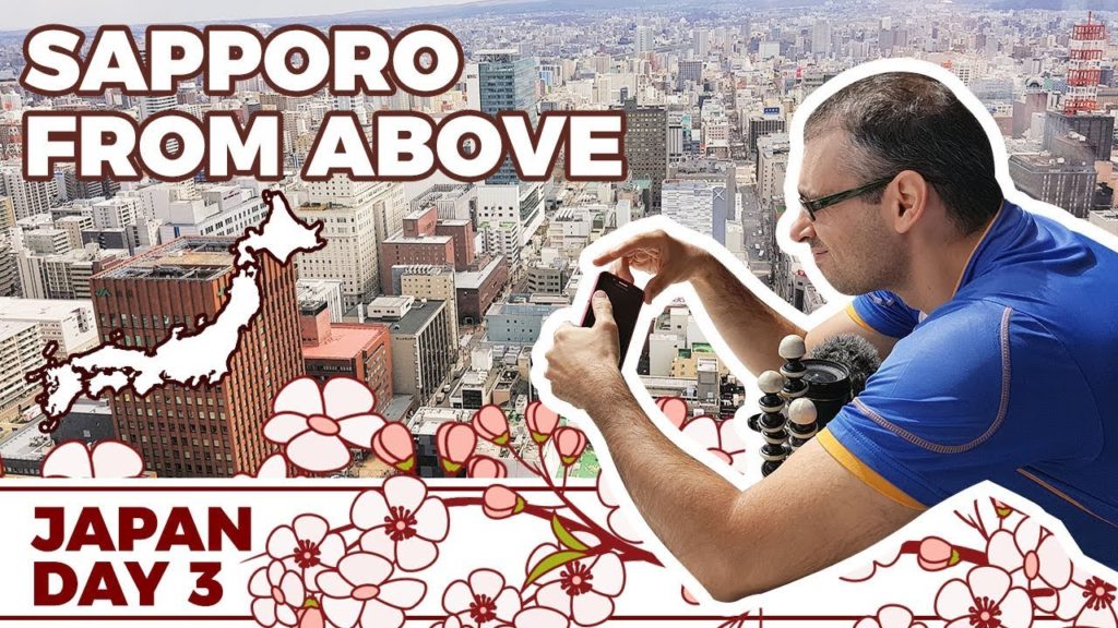 SAPPORO FROM ABOVE | Japan Vlog Day 3