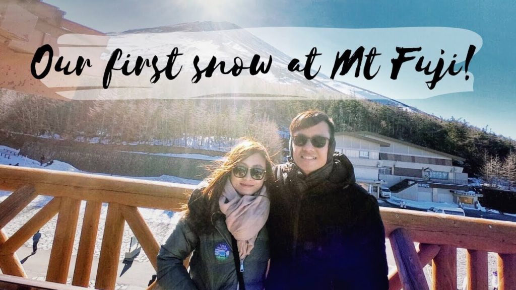 OUR FIRST SNOW TOGETHER! | MT. FUJI, JAPAN