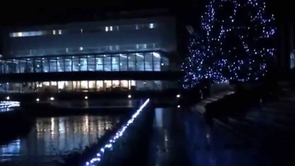 [Hyperlapse Travel] Winter Illuminations at Nagasaki Prefectural Art Museum - Nagasaki, Japan