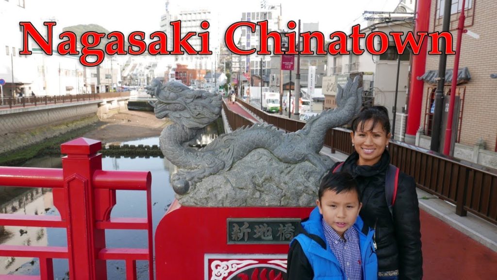 Nagasaki Chinatown Visit from Cruise Port (4K)