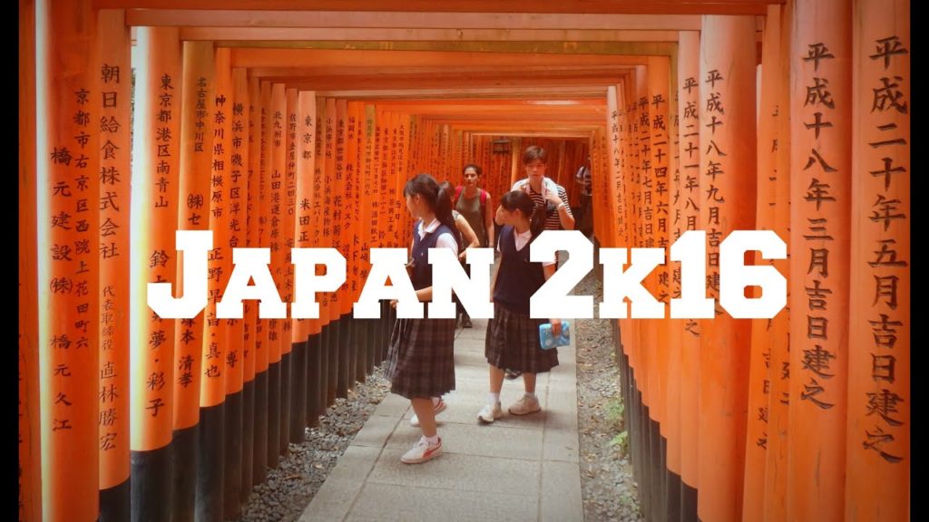 Travel Japan 2k16 - Tokyo, Osaka, Kyoto, Hiroshima & Yokohama | GOPRO 4K - RVSNfilms