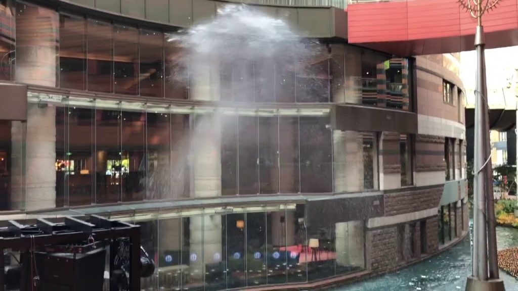 Music Fountain in Canal City , Fukuoka , Japan travel