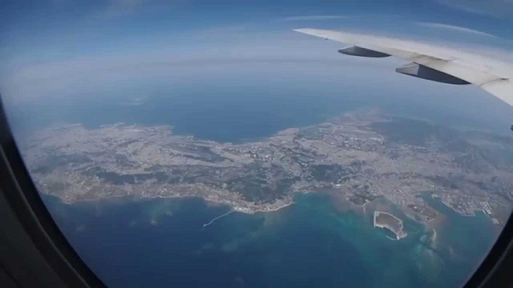 空旅　フライト　那覇～羽田　Air travel,Naha ～ Haneda.
