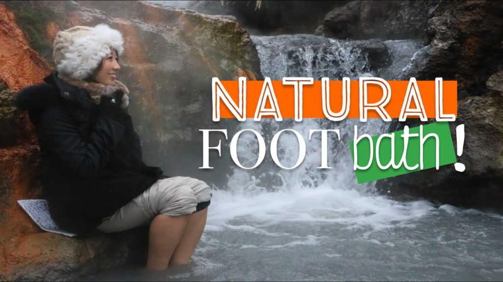 Natural Foot Bath! | Japan Travel Vlog (Hokkaido)