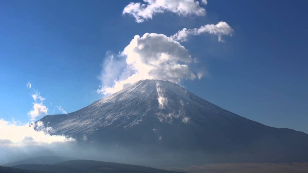 Japan 1 Minute Travel Mt.Fuji Lake Yamanaka-ko