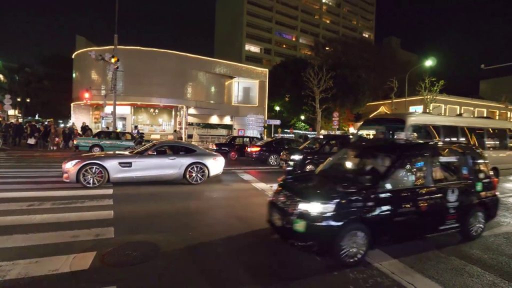 【4K】Another night walk in Tokyo from Hiroo to Roppongi