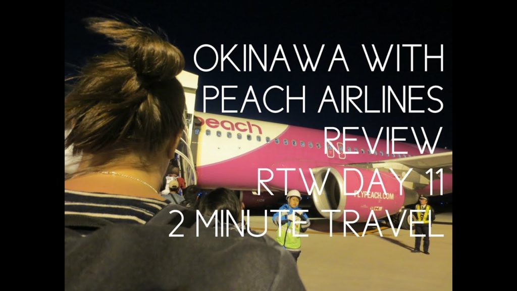 OKINAWA WITH PEACH AIRLINES REVIEW - RTW Day 11 - 2 Minute Travel