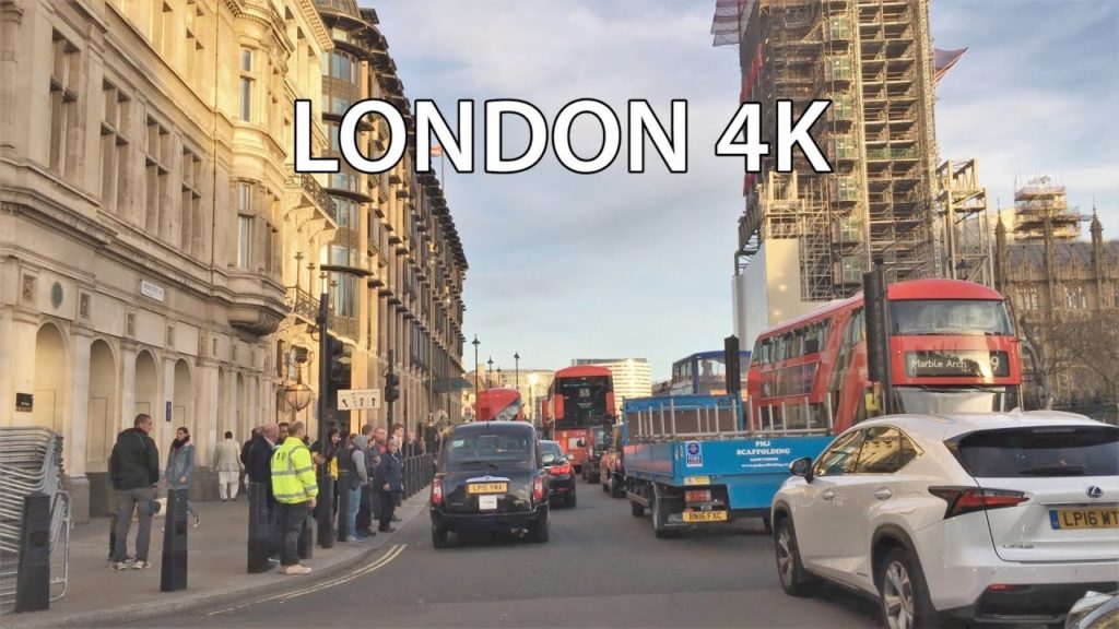London 4K – Sunset Drive – Central London UK London 4K - Sunset Drive - Central London UK