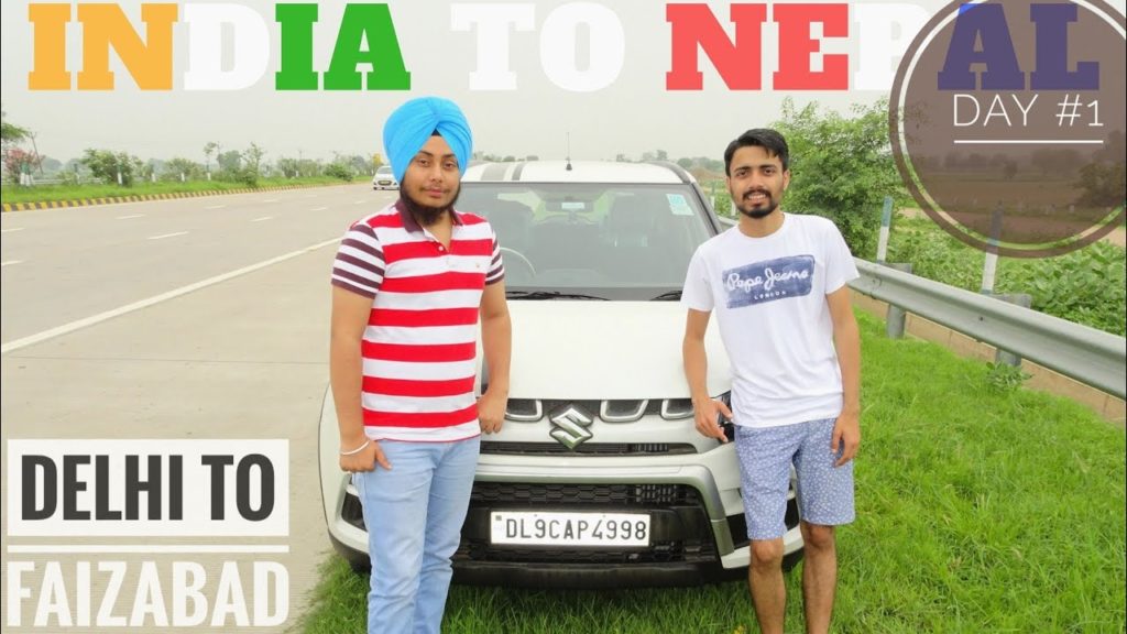 Day 1 - Delhi to Faizabad : 740KM | INDIA to NEPAL | TAJ MAHAL | Vitara Breeza