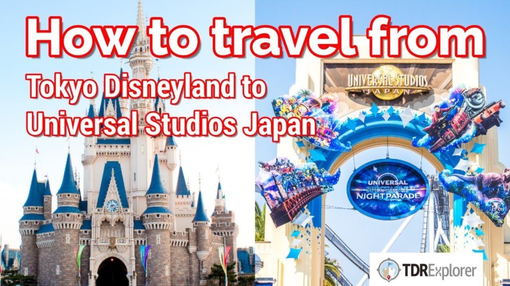 How to travel from Tokyo Disneyland to Universal Studios Japan | Shinkansen & Local Trains