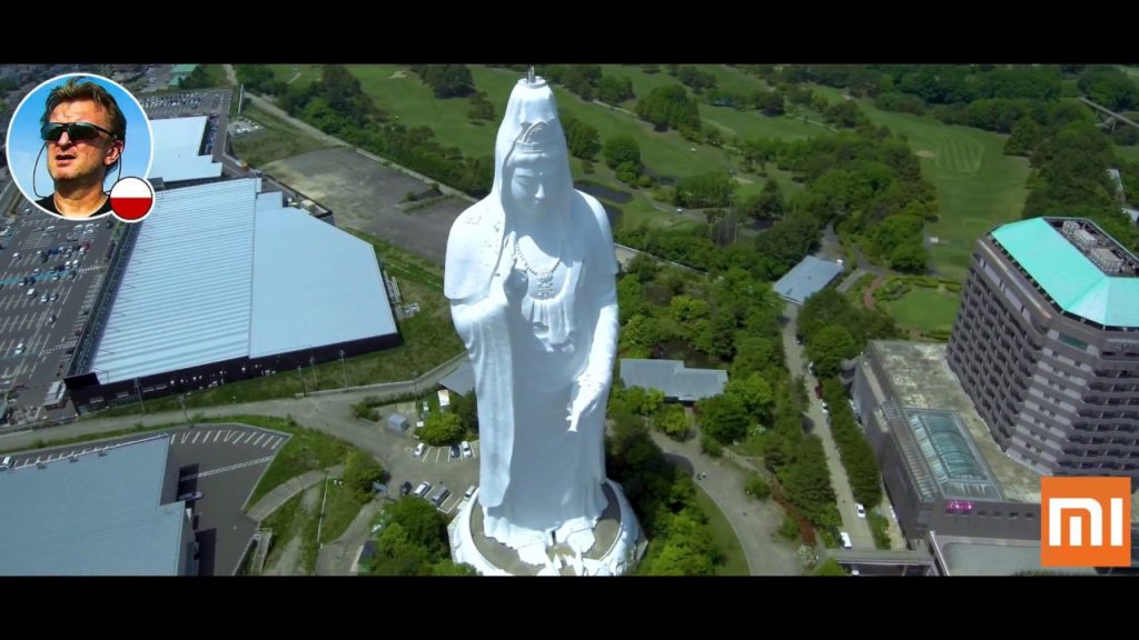 Mi Drone, Sendai Daikannon (100 m.)