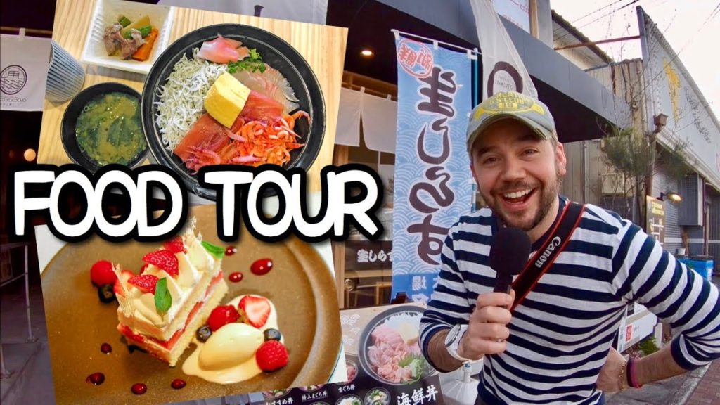 FOOD TOUR IN JAPAN AT MOCHIMUNE MINATO YOKOCHO みなと横丁 (Eng Subs)