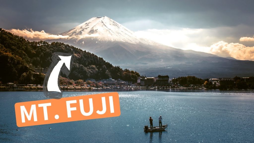 LAKE KAWAGUCHIKO: best view of MOUNT FUJI LAKE KAWAGUCHIKO: best view of MOUNT FUJI